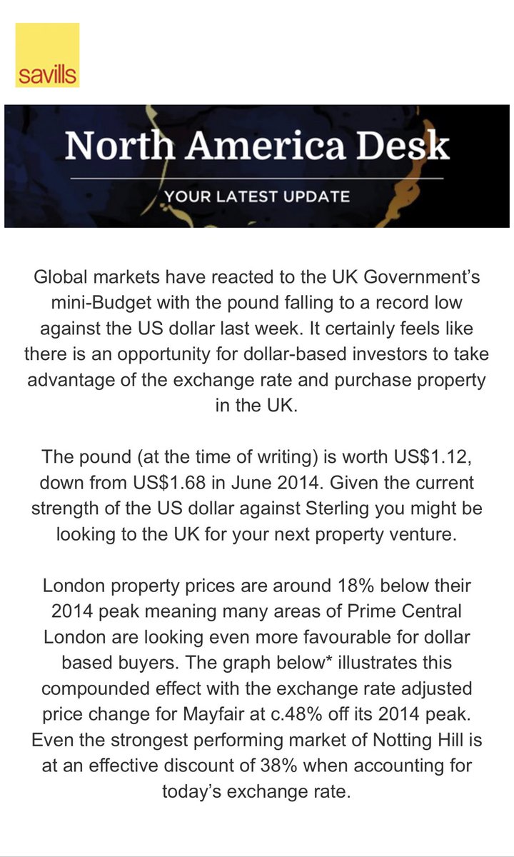 How prime UK property is being sold in the US - poundland Britain….it’s a bargain. Fill your boots