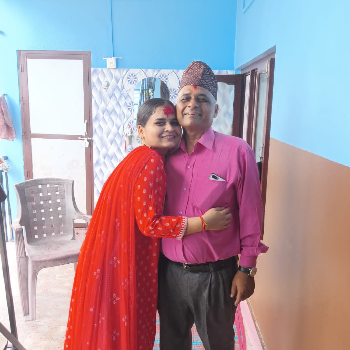 Papa ki pari 😚😚