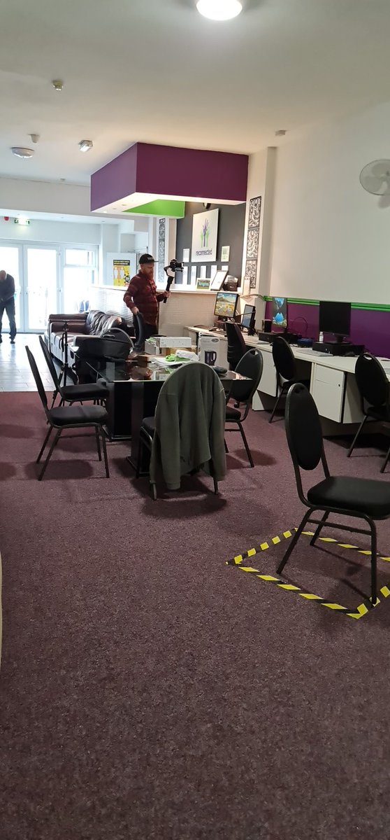 Dan doing a shoot for our new website today