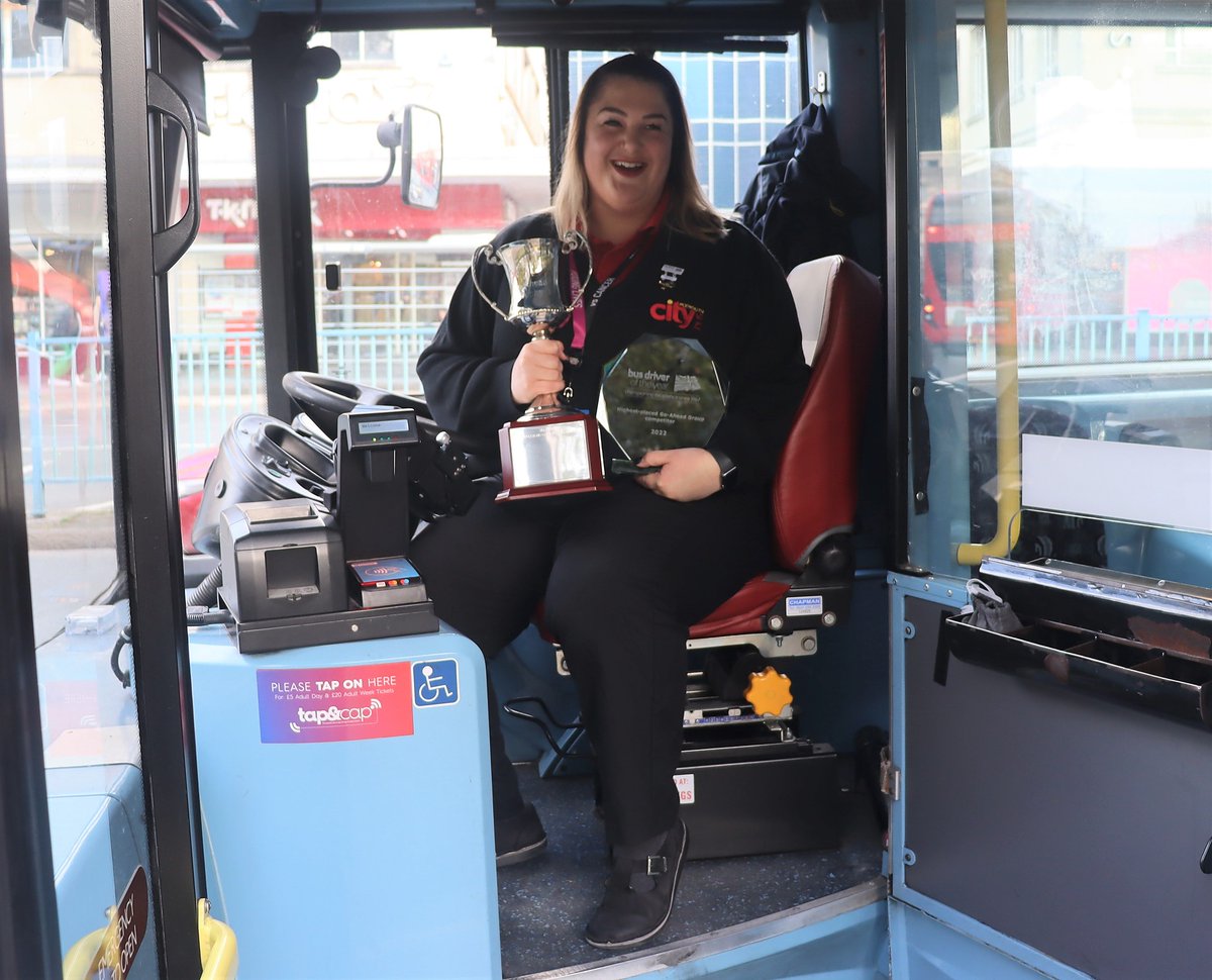 plymouthbus's tweet photo. We're all incredibly proud of Kyly, who was the best female driver at the Bus Driver of the Year competition.
https://t.co/q4cIgCLk9R
#BDOY #BusDriverOfTheYear https://t.co/xdlChL3cgP
