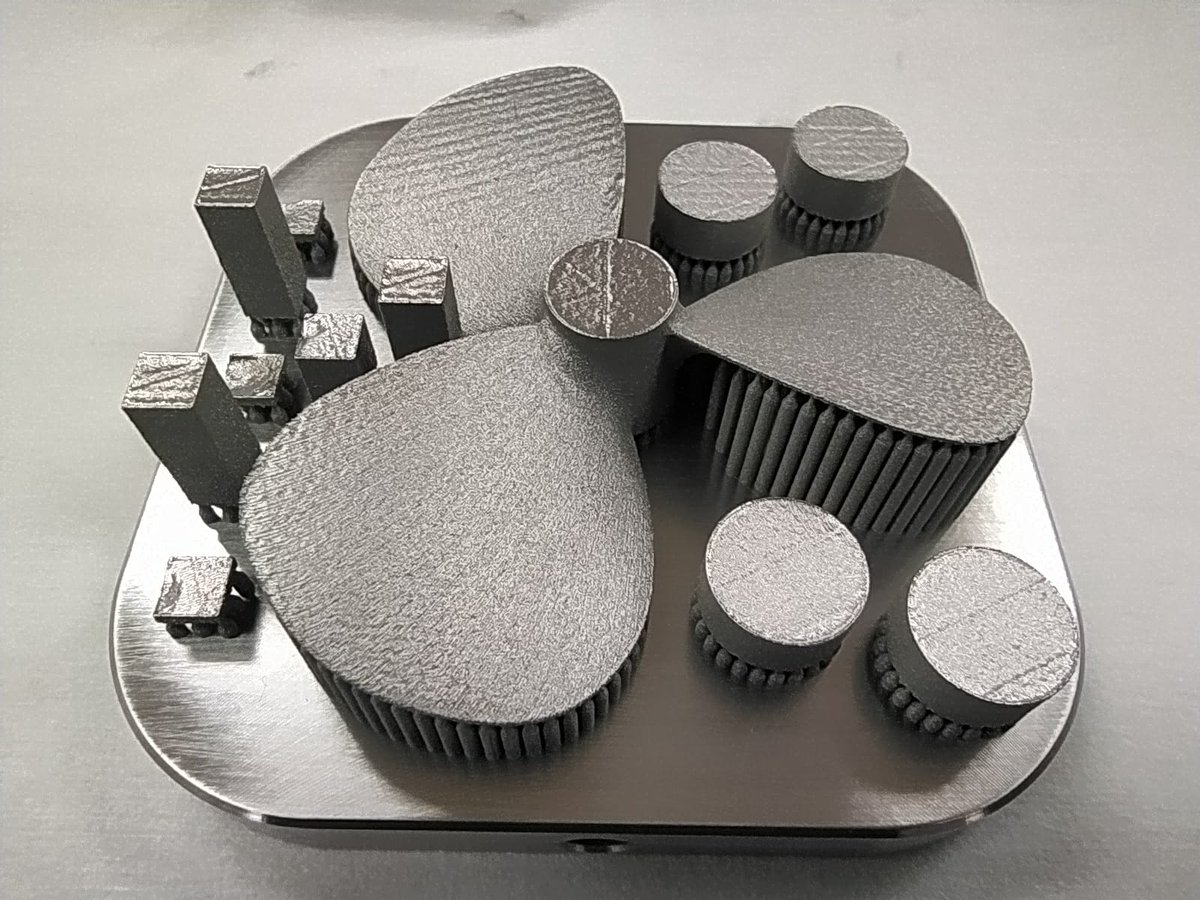 PFab3d's tweet photo. 🚢Hélice marina + 🔬probetas de ensayo
👍La impresión 3D permite fabricar geometrías tan complejas como ésta de una sola pieza
✅Titanio Ti6Al4V
#3dprint #helix #titanium #titanio
#metal3dprinting #3dmetal #slm #metal3d #helicemarina #metalresearch #investigacion #metallurgy https://t.co/x1pKwX5s0e