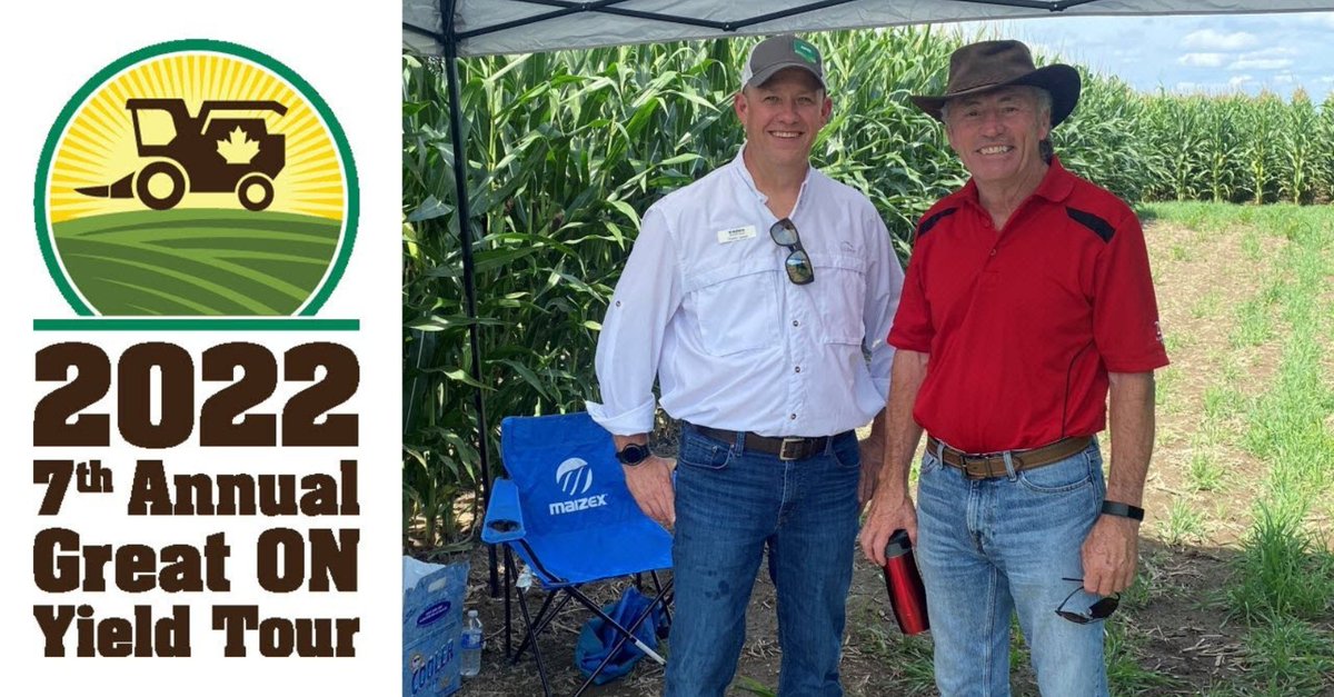 OntAg's tweet photo. Nitrogen Stabilization: Trench Warfare

@WheatPete &amp; @TimLaatsch gave a presentation during #ONYield22 tour.

They believe farmers can do a better job with #nitrogen fertilizer &amp; minimizing #fertilizer loss.

Learn more on nitrogen: https://t.co/daJp2z8EhS

#OntAg #AgTwitter https://t.co/CYrbPttruX