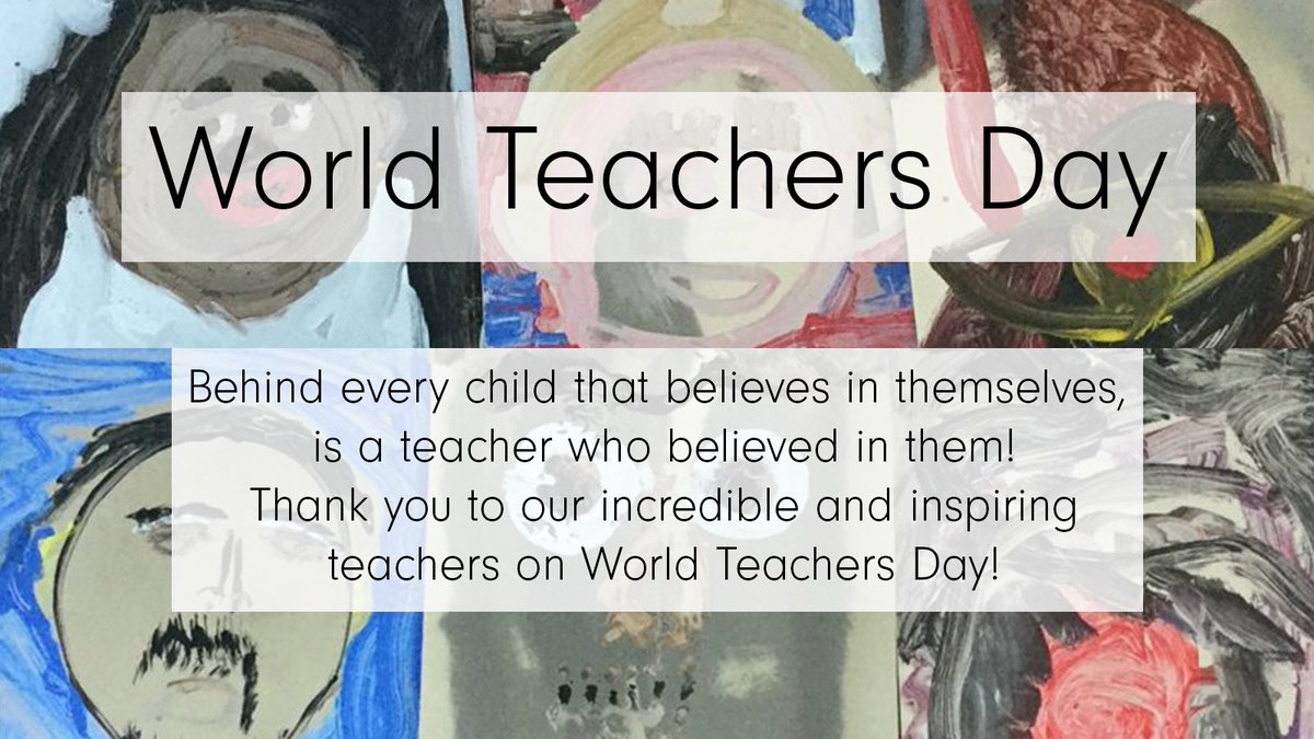 Fantastic end to an incredible week with our teams reflecting on the brilliant qualities of our teachers - as we celebrated them for this week’s theme from #WorldTeachersDay2022 #ThankYou #Inspiring