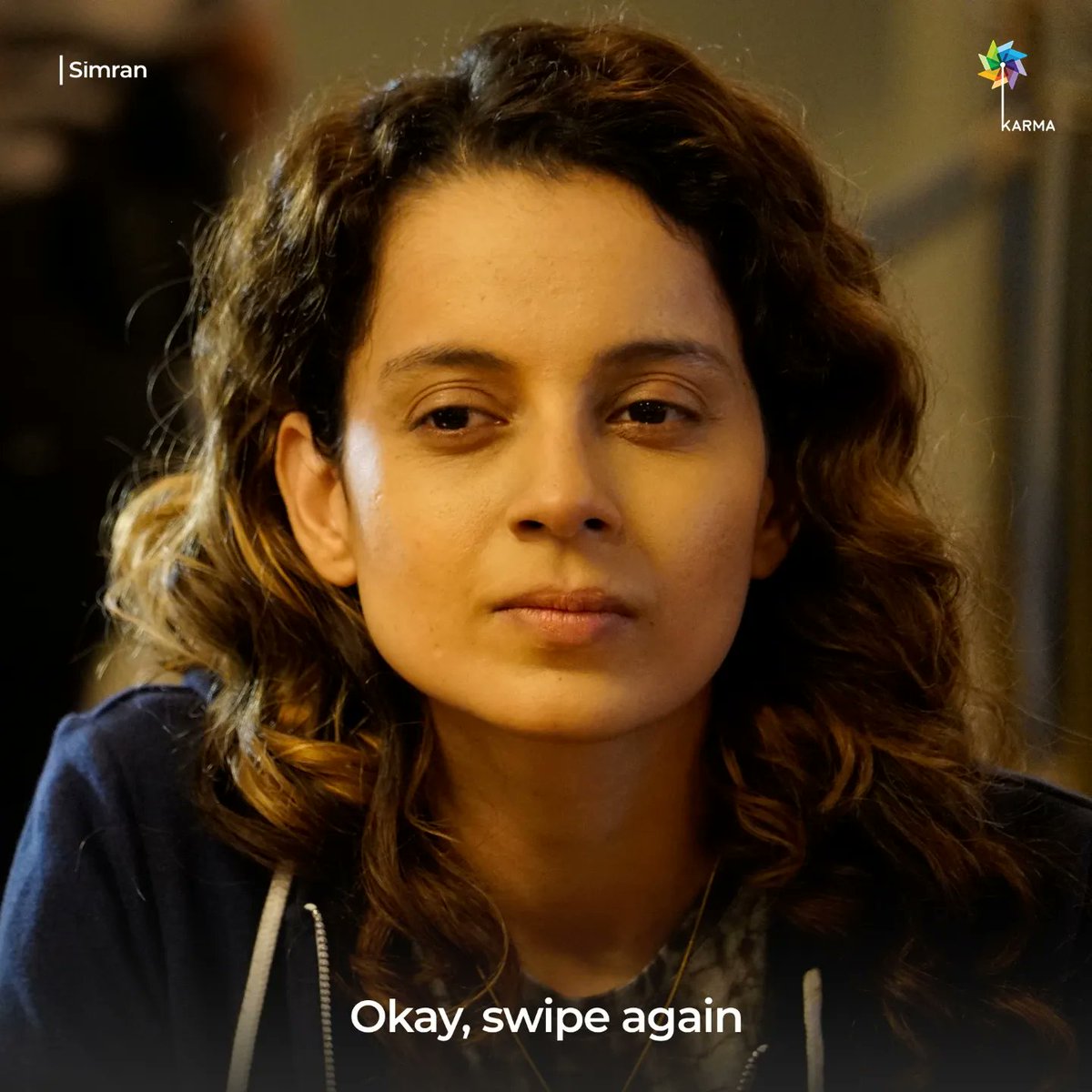 KarmaMediaEnt's tweet photo. It's the Friday evening! Don’t hold back and let the weekend put a smile on your face 😄
.
#FridayMemes #WeekendMeme #SimranMovie #Simran #KanganaRanaut #WeekendMood #Memes #Smile #Mood https://t.co/5MHhJcigyf