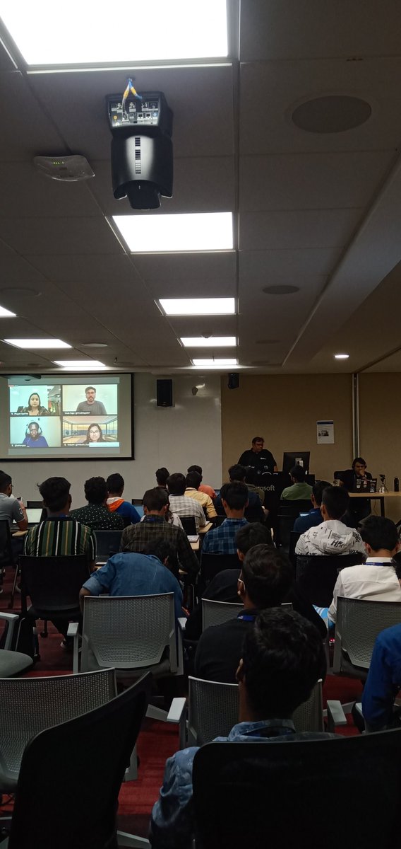 Black and white Talk by @VivekRaja007  
At @MSFTReactor  @imaginecup 

@vivek_sridhar 
#MicrosoftEvent