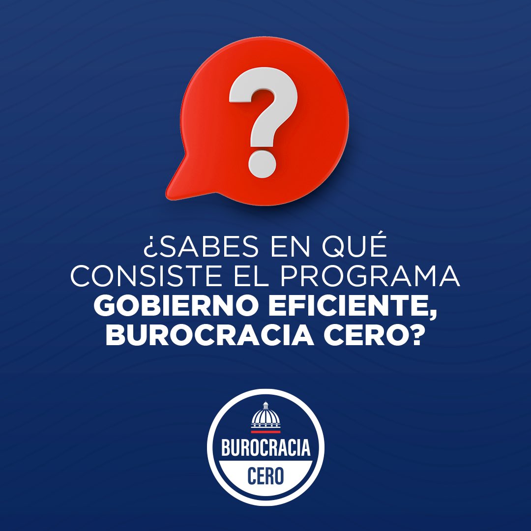 SuperateRDO's tweet photo. Estamos comprometidos con trabajar por una Administración Pública transparente, eficiente, oportuna y sin trabas para el ciudadano.

#EstoEsCambio https://t.co/YhGThzuhK9