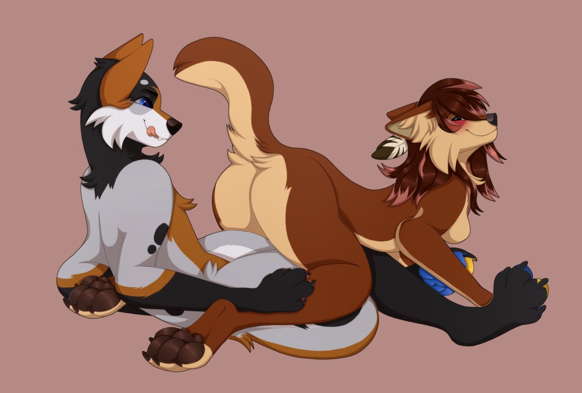TakahiroReta's tweet photo. YCH for legos09 (FA)! 🫣

#horny #furry #furryartwork #canine #couple #love https://t.co/f3uRNAcdzh