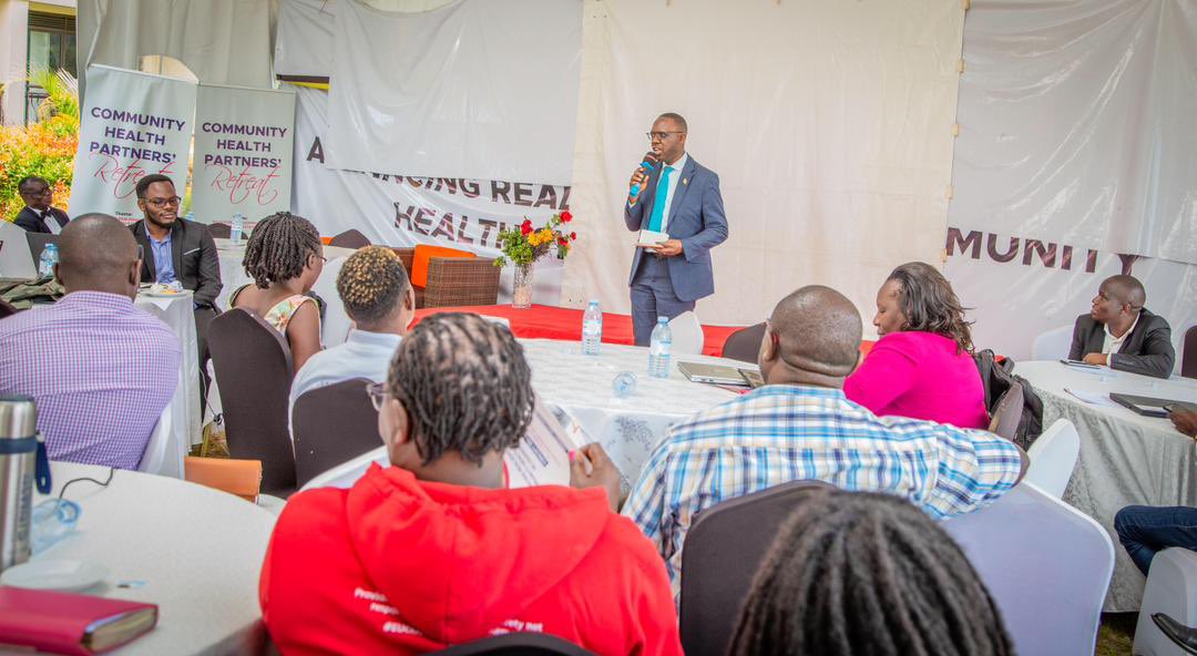 its_Phidy's tweet photo. The 5-day #CommunityHealthPartnersRetreat has been ended today at victoria forest resort in kalangala.
The closure has been officiated by Dr. Daniel Kyabayinze on behalf of both the Director General-MoH & public health directorate. https://t.co/d0ZJdIrWKt