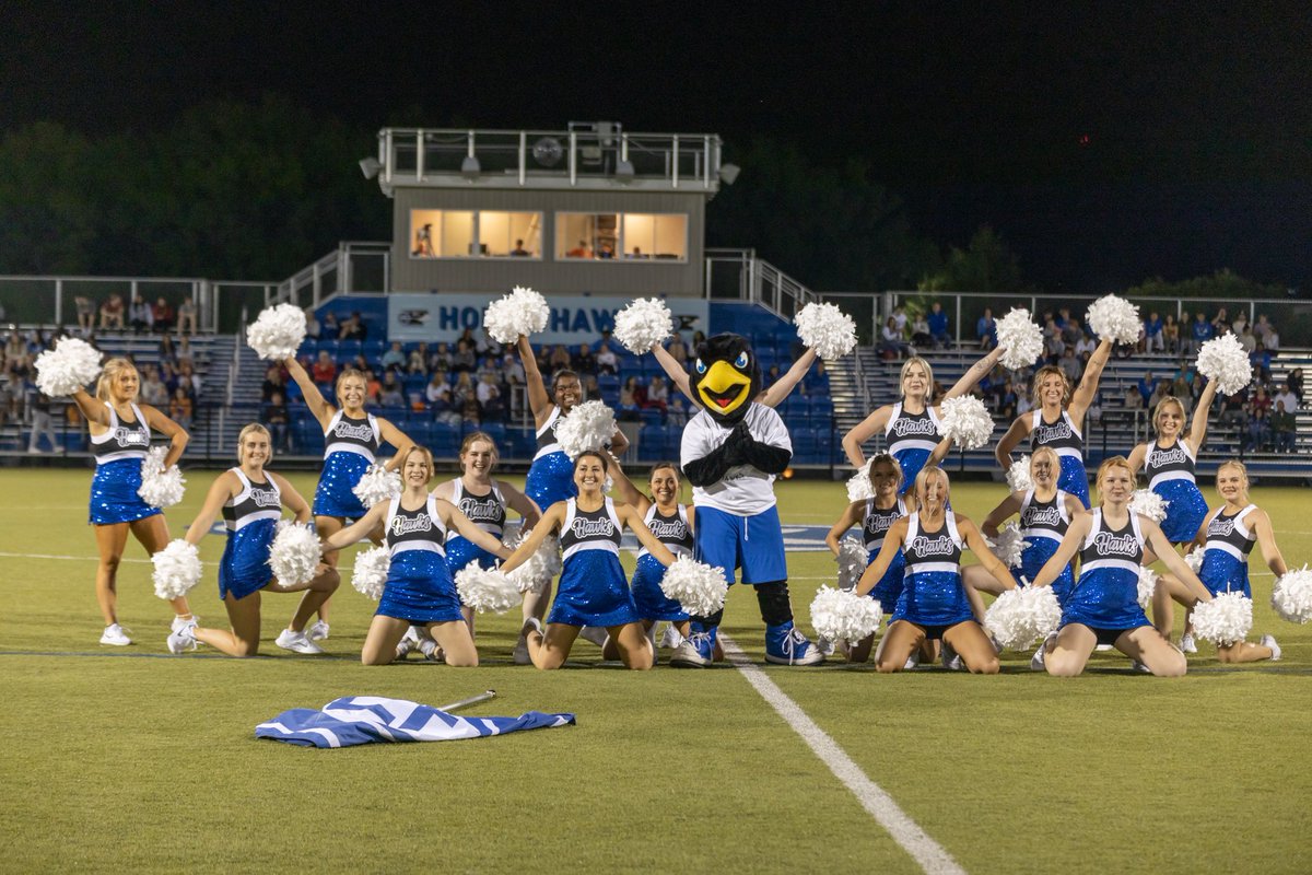 Leading warm up at the MO-KAN College Dance Alliance on 10/23 at Blue Springs South High School will be the Rockhurst University Spirit Squad!  Come learn some fantastic material &amp; connect with other dancers and with college teams from MO &amp; KS!  
larkspurdance.com/college-dance-…