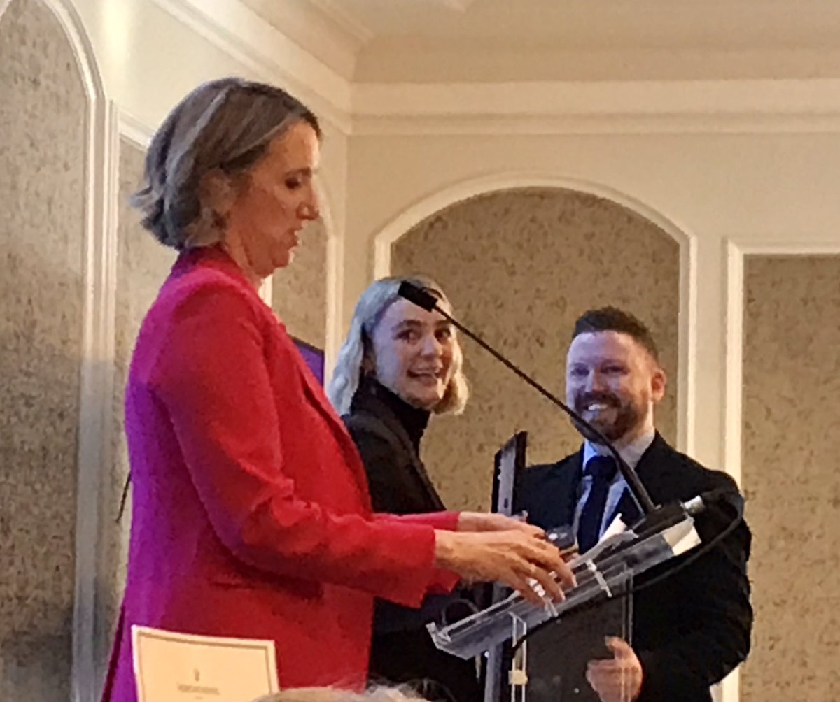 DeirdreMortell's tweet photo. @SpunOut World Mental Health Day lunch is packed out! 4k young people seek info every day from them. 50k conversations on @Text50808 in 2021. That’s a Crisis Text Line. @Rethink_Ireland is proud to support you. #spunoutwmhd https://t.co/kEEpj0k4t5