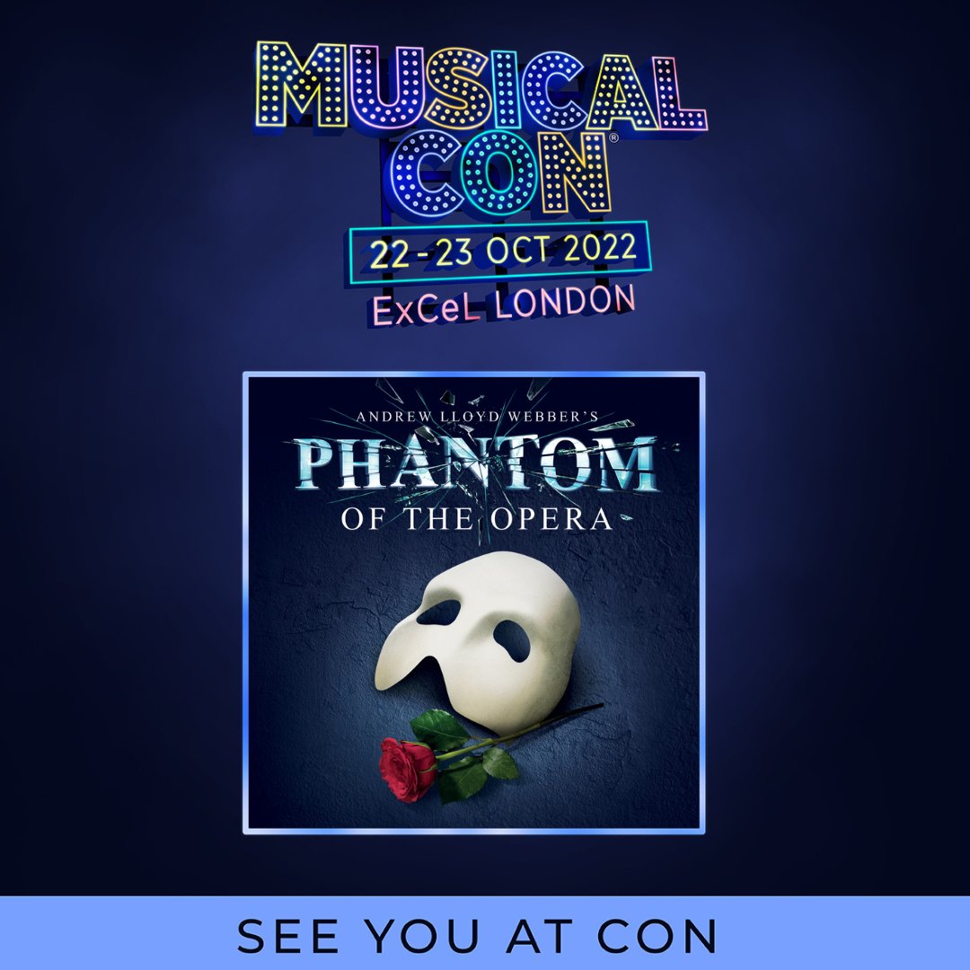 See You At Con!

We’ll be at @musicalconwestend, the UK’s first ever musical theatre fan convention.

It’s the perfect place for us to celebrate with you all. We can’t wait!

Excel London, 22nd & 23rd October 2022

musicalcon.co.uk

#ThisIsForTheFans
#SeeYouAtCon