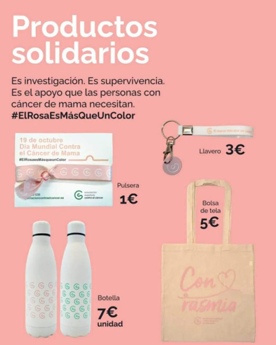 gympilatsvelvet's tweet photo. ATENTOS #VELVETEROS #Octubrerosa 💕
El 19/10 es el día mundial contra el cáncer de mama y nuestros amigos de @ContraCancerZGZ han diseñado cosas súper bonitas para que podamos apoyar!💚
👉EL IMPORTE RECAUDADO SERÁ ÍNTEGRO PARA LA CAUSA
Lo tenéis todo en el #Velvet! #VelvetActitud https://t.co/FVaVZb9Ewl