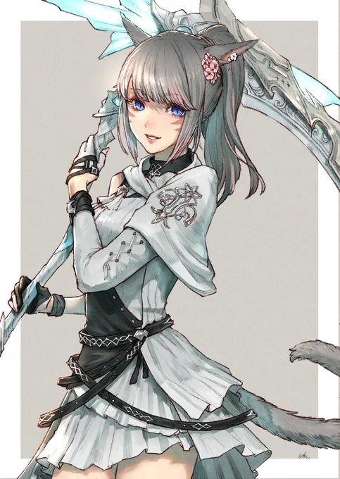 リーパーちゃん#FF14 #miqote 