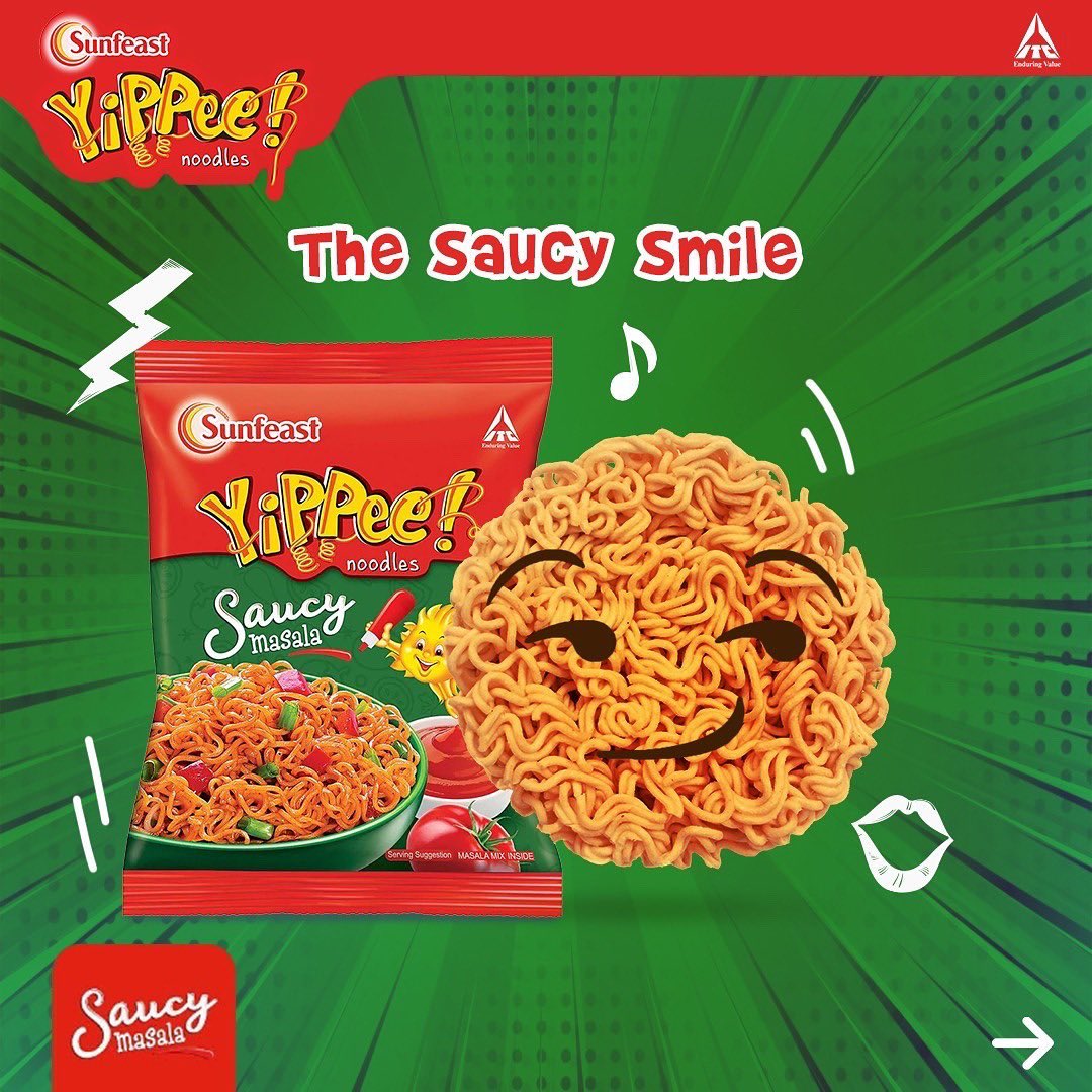 With YiPPee! every day is #WorldSmileDay. Make many smiles happen with Sunfeast YiPPee! Noodles! #Sunfeast #SunfeastYiPPee #YiPPeeNoodles #YiPPee #WorldSmileDay2022 #SmileDay
