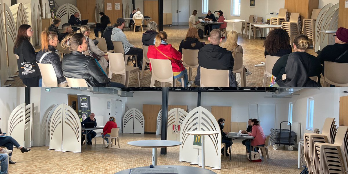 En collaboration avec #FranceServices et la <a href="/villesinlenoble/">Sin Le Noble</a> , une quinzaine de postes en restauration rapide est proposé. Les candidats sont au rendez-vous. <a href="/MoriauxCath/">Catherine Moriaux</a> <a href="/christinechot1/">Christine Choteau</a> @poleemploi_HDF