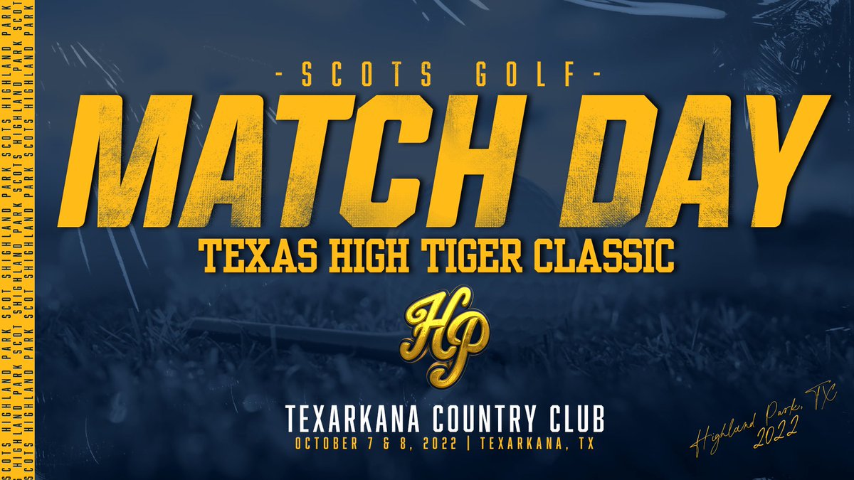 scotsathletics's tweet photo. Good luck the next two days, to the Scots Golf team, as they compete at the two-day Texas High Tiger Classic! #HPGolf⛳ @coachrodneywebb https://t.co/G5h2CAmI6f