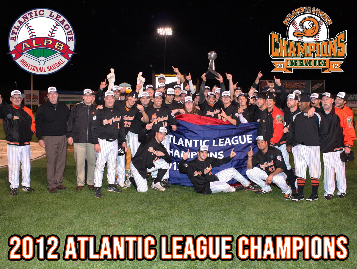 Good morning, Ducks fans! 🌞 Today, we're celebrating the 10th Anniversary of the day we clinched the 2012 <a href="/AtlanticLg/">Atlantic League</a> championship! 🏆🍾💍

Stay tuned throughout the day as we look back at some of the most notable moments from our incredible run to the title!