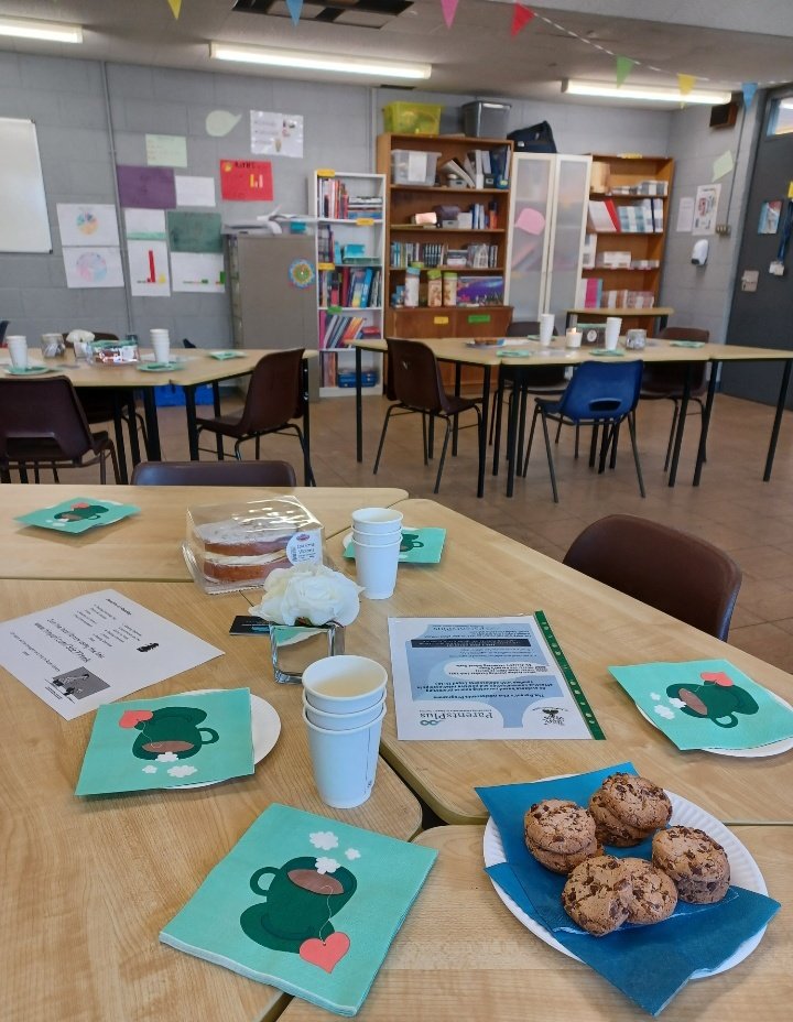 Delighted to welcome parents of our 1st & 2nd year students into our school for a Coffee Morning today ☕🌸 thank you also to members of PAC and our year heads & teachers for popping in too 📚 @stjosephsrush @guidance_st @DaraghNealon @KielyEmer @eimearmc16 @KevinDowling19