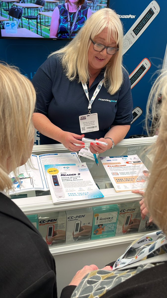 jamesgreenedu's tweet photo. Busy start to the TES Send show this year. Showcasing the new Reader 2 with additional features drop by and take a trial #tessend #Dyslexia #DyslexiaAwarenessMonth #gored @ScanningPens @SWDyslexia https://t.co/aslumG4JmZ