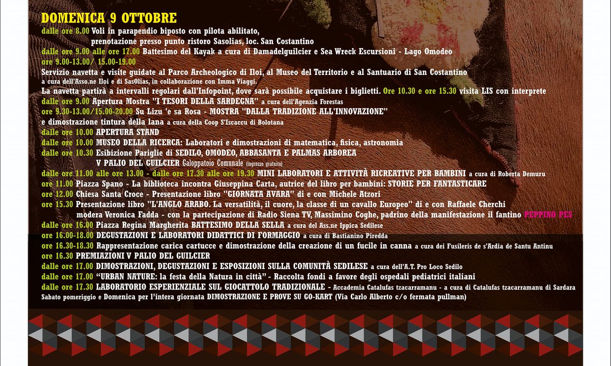 ComunediSedilo's tweet photo. Zenias de Atonzu: #Sedilo (#Sardegna), sabato 8 - domenica 9 ottobre 2022 https://t.co/MAwzk59IvM