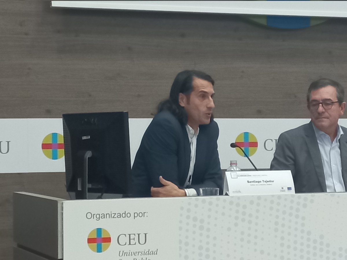 provuldigital's tweet photo. @santiagotejedor, Profesor Titular de la Universidad Autónoma de Barcelona. Editor de la @revistaAnalisi

“Lentitud, sosiego y calma son requisitos de la buena ciencia. Deberíamos darle más peso al componente ético.”

#Provuldig2 https://t.co/HTbVf8Sm8T