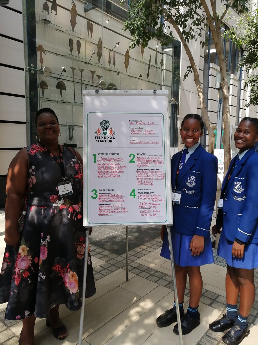 primestarsSA's tweet photo. The #stepuptoagreenstartup top 10 lining the hallway to showcase their innovation ✨
#stepuptoastartup #stepuptoastartupbootcamp #stepuptoastartuptop10 #youthstart https://t.co/ouOE5IvvWL