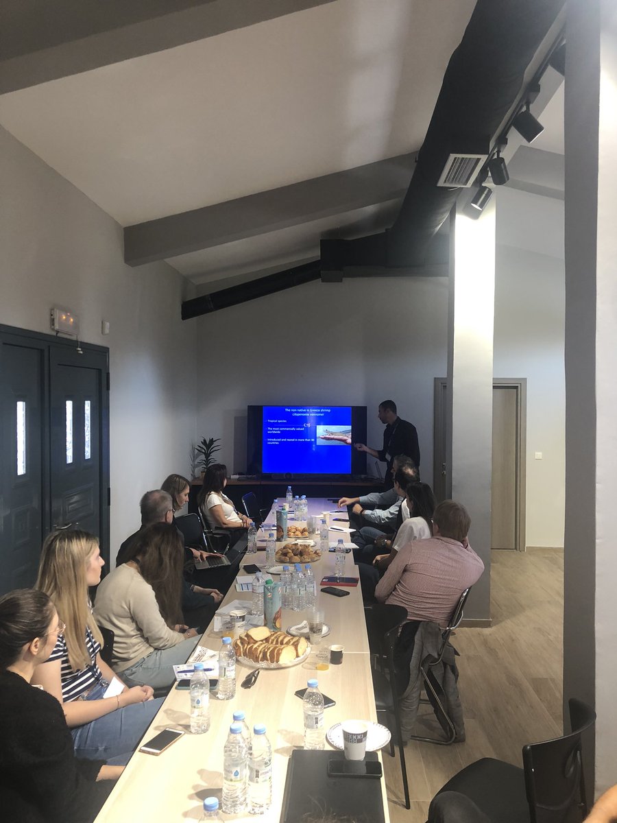 Prof. Ioannis Giantsis from #University of Western Macedonia is presenting new concepts for aquaculture! <a href="/BlueBioCOFUND/">BlueBio COFUND</a> <a href="/grafeiotypouelg/">ΕΛΓΟ ΔΗΜΗΤΡΑ</a> <a href="/CERTHellas/">ΕΚΕΤΑ-CERTH</a> <a href="/KU_Leuven/">KU Leuven</a> <a href="/MatisIceland/">Matís</a> <a href="/UMmalta/">University of Malta</a> <a href="/DTUtweet/">DTU</a> <a href="/ecoresourcesGR/">ecoresources</a> #BlueBioChain