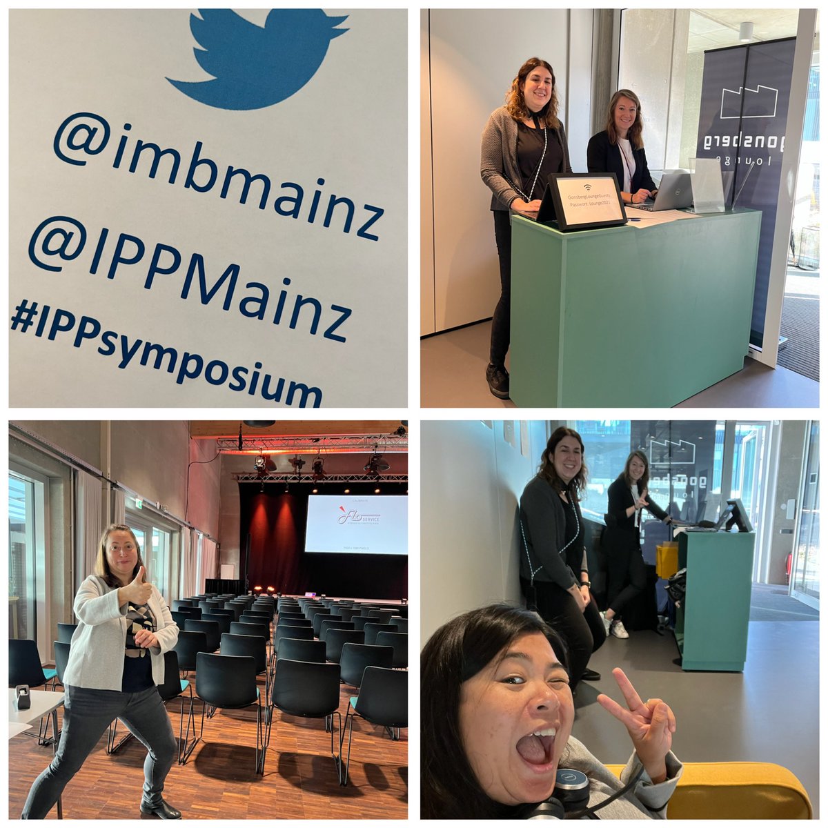 imbmainz's tweet photo. Getting ready for the #IPPsymposium at the Gonsberg Loft … we‘re so excited! 🤩 Happy 10th #anniversary #International #PhD #Programme (IPP)! 🙌🏽
@IPPMainz @uni_mainz_eng @uni_mainz @UnimedizinMainz
#professionaldevelopmentoffice https://t.co/LPdQLaDbkg
