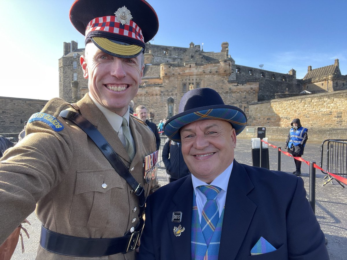 Really enjoyed meeting and hosting Trevor Cockings MBE president & founder of @h15church such a character doing amazing work in the community. #460Binbrook A special tartan designed and registered by His Church in partnership with Lochcarron of Scotland #ww2