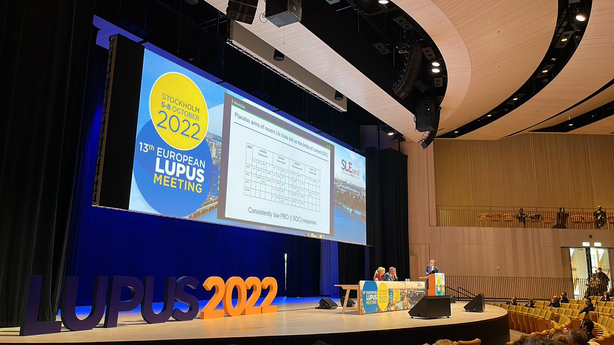 #ERNReCONNET member Frédéric Houssiau on 'Update on #lupus nephritis treatment: new options, at last!' at the 13th European Lupus Meeting #lupus2022 #lupus100 sleuromeeting.com