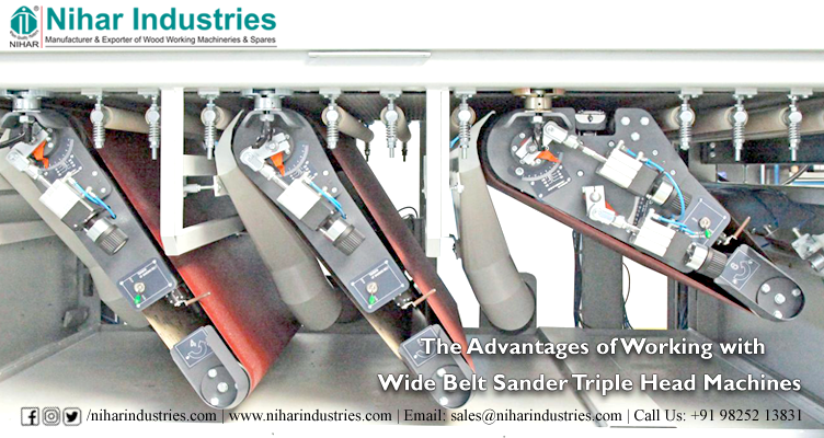 niharindustries's tweet image. The Advantages of Working with Wide Belt Sander Triple Head Machines shorturl.at/fhijL #WideBeltSanderTripleHeadMachines #WideBeltSanderMachines #woodsanding #plysanding #woodcalibration #plycalibration