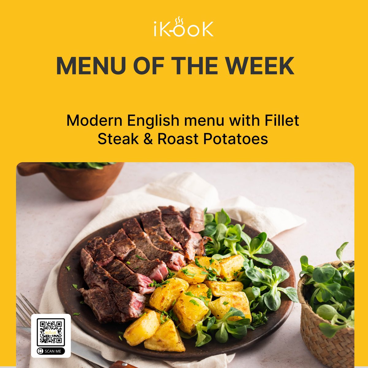 Our menu of the week is a Modern English menu with Fillet Steak & Roast Potatoes 

To book this menu visit our website Ikook.co.uk 

#privatechef #privatecheflondon #homedining #homechef #homecook #homecooking #chefathome #chefforhire #ukfoodies #foodclub