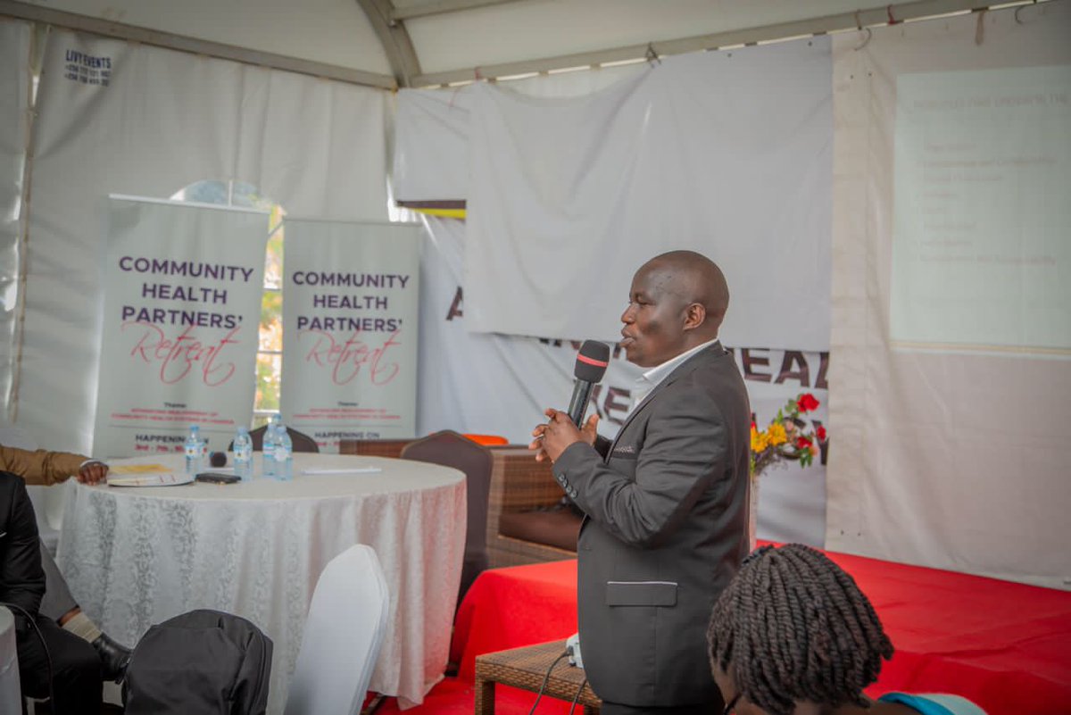 victorVeec's tweet photo. Parish Development Model consultant, MoLG, Dr. Sunday Nickson, while speaking at the #CommunityHealthPartnersRetreat gave the Overview of the PDM regarding the social service pillar-health & education in addition to the PDM guidelines https://t.co/V2ryiRBvwj