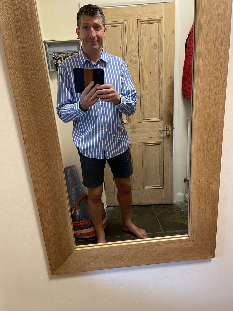 All set for an online board meeting shortly. They’ll never know 😉