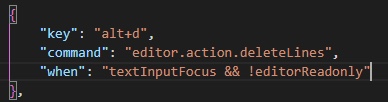 m_somp's tweet photo. What's your favorite key binding in #vscode for #aldev?
Mine is alt+d for deleteLines 😆 https://t.co/6XjnjVx2LT