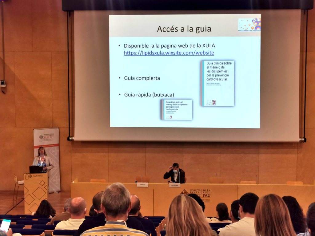 xulacatalunya's tweet photo. Presentació de les #guiesdelaXULA22
Per part del Dr Pedro-Botet
Ja les tenim aquí!
https://t.co/fJh5k7c6pc
@lluismasana @cristinasoler66 @Laiamape @EmilioOrtegaMdV @nuriaplanagil @celianutricio @unainternista @murquizupadilla @ClaraVinalsD
#útils #clares #fàcilimplementació https://t.co/65RHa9XNAG