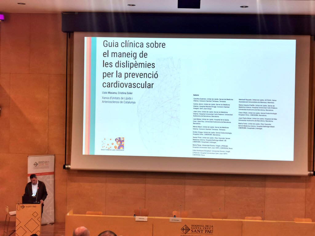 xulacatalunya's tweet photo. Presentació de les #guiesdelaXULA22
Per part del Dr Pedro-Botet
Ja les tenim aquí!
https://t.co/fJh5k7c6pc
@lluismasana @cristinasoler66 @Laiamape @EmilioOrtegaMdV @nuriaplanagil @celianutricio @unainternista @murquizupadilla @ClaraVinalsD
#útils #clares #fàcilimplementació https://t.co/65RHa9XNAG