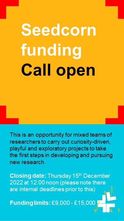 HelloBrigstow's tweet photo. Our @HelloBrigstow @BristolUni Seedcorn funding opportunity is open! 

Full call details and application guidance: https://t.co/hiwxVxUuug

We especially welcome applications that have novel ideas, methods or approaches.
 
Deadline: 15th Dec 2022. 
Funding limits £9k - £15k. https://t.co/SnSFTL94Md
