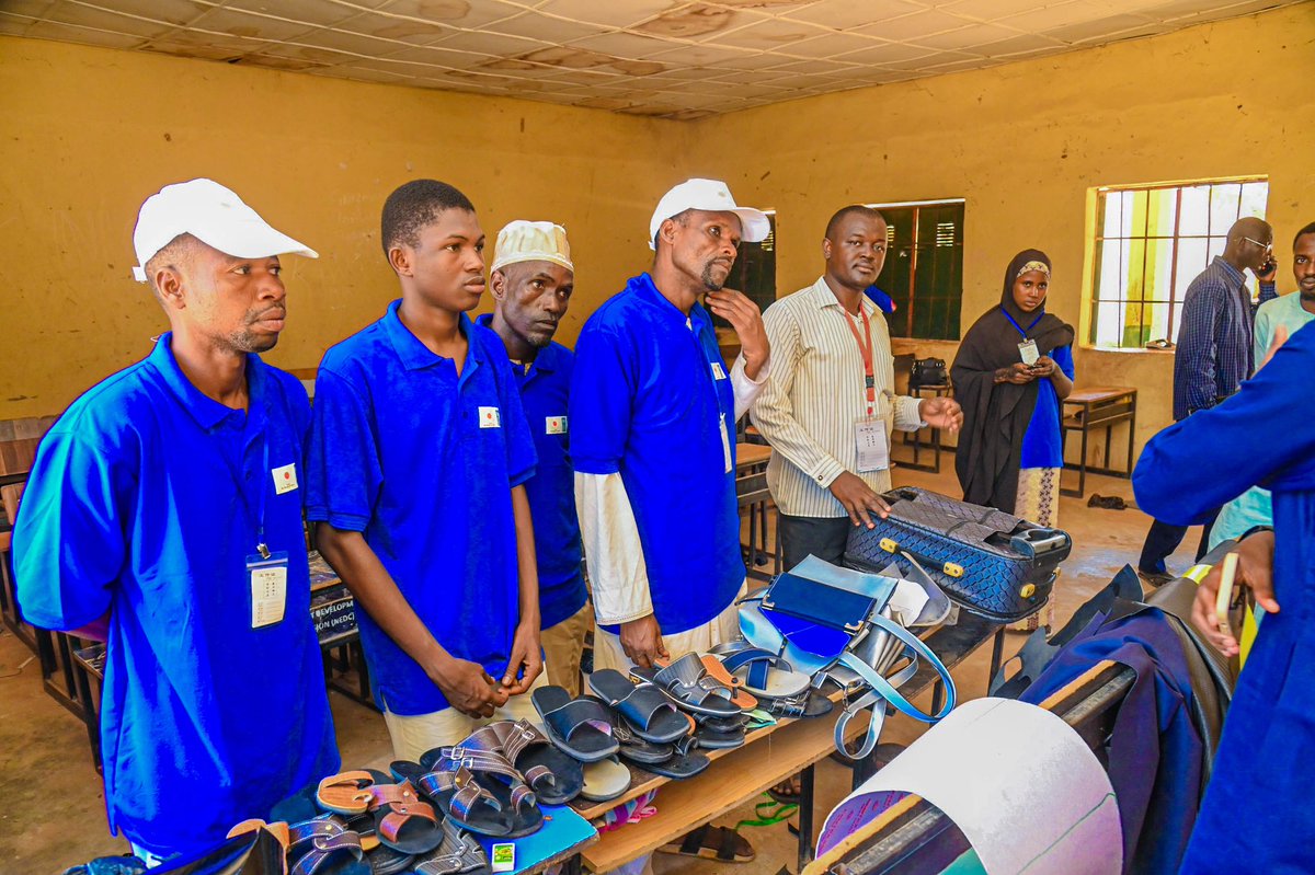 With thanks to <a href="/JapanGov/">The Gov't of Japan</a>, 250 youths in <a href="/YobeGov/">NG -Yobe State Gov't</a> have been equipped with vocational skills and start-up cash grants for businesses. This intervention will help with the socio-economic recovery of conflict-affected communities in Northeast Nigeria.