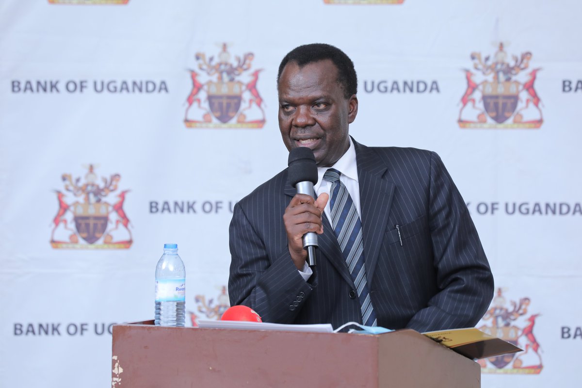 BOU_Official's tweet photo. Mr. Solomon Kavuma: In July 2011, BOU adopted the inflation targeting lite (ITL) monetary policy framework to replace the targeting of monetary aggregates.

#BoUMPF https://t.co/P7v1EgdmEh