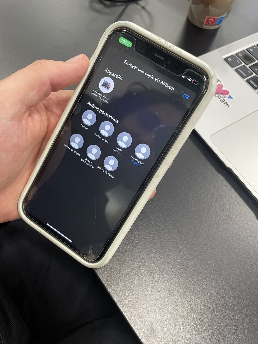 we love this agressive marketing strategy : <a href="/ToussaintBrieuc/">Brieuc Toussaint</a> sharing our article through airdrop 🙌🏻 if you haven’t yet make sure to read it on bit.ly/3yjWlEc