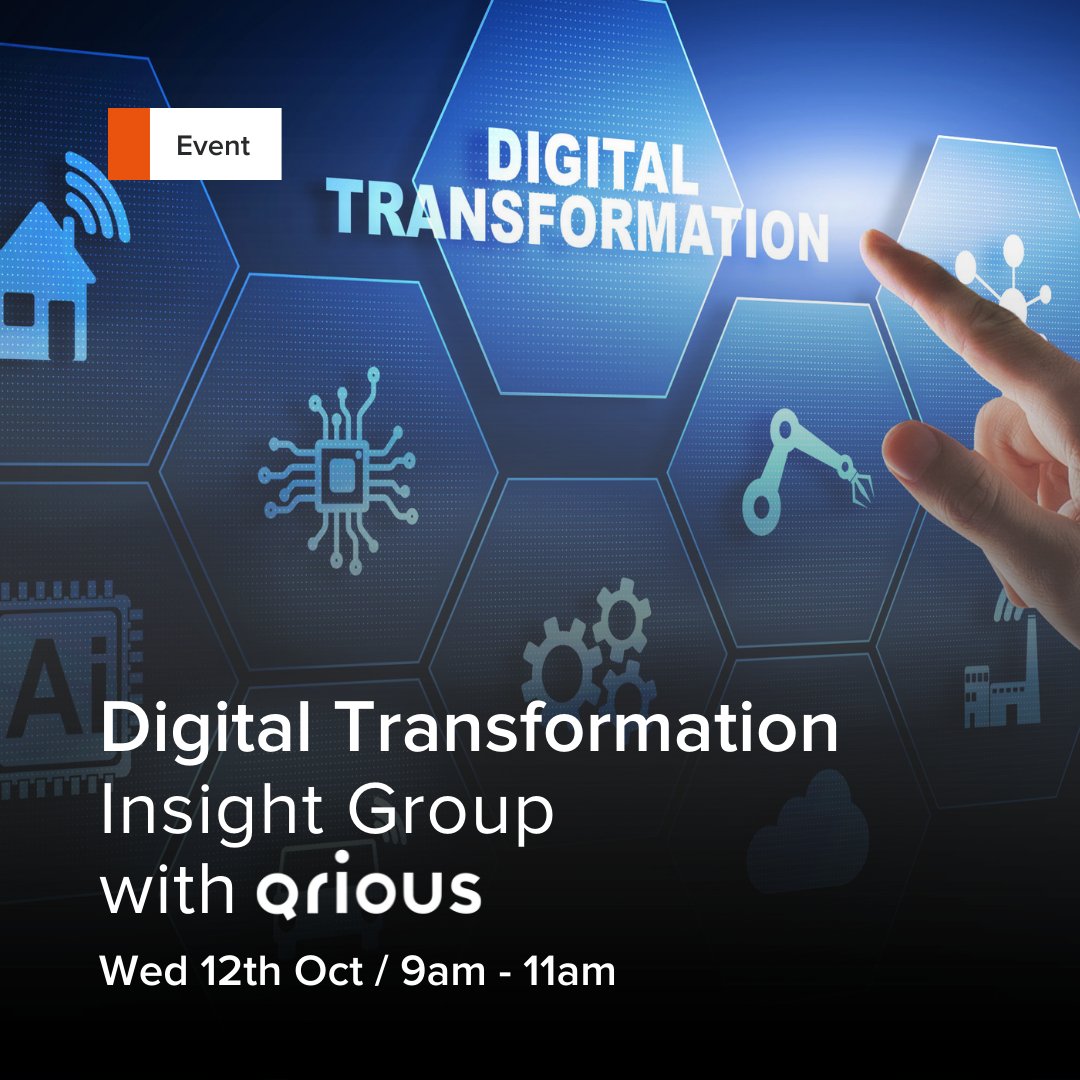 Last chance to book! Our Digital Transformation Insight Group, delivered in partnership with <a href="/WeAreQrious/">Qrious</a>, takes place next Wednesday at <a href="/SamuelKnightLtd/">WeAreSamuelKnight</a>! Find out more and register: bit.ly/3fQBe5W #NEentrepreneurs