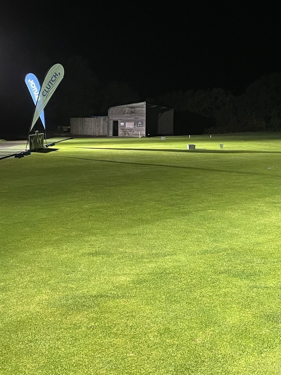 Day 2… another early dark start.  Floodlights working well 👌🏻 <a href="/StMellion/">St. Mellion Estate</a> @Challenge_Tour <a href="/modestgolf/">Modest Golf</a>