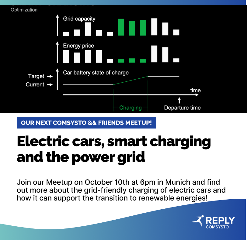 🎙 Join us for an evening full of great discussion around the topic, great food, and awesome speakers that will present to us their talk on Electric cars and the power grid!
#comsystCrew #electricvehicle #meetup #powergrid #renewableenergy