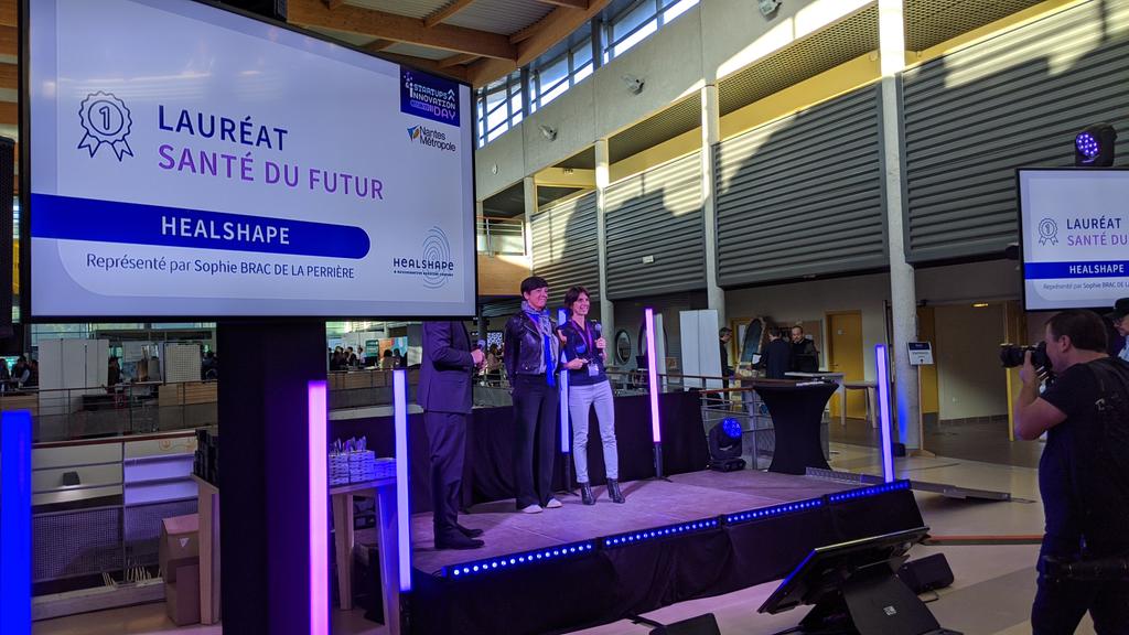 Incubateur Centrale-Audencia-Ensa (@incubateur_cae) on Twitter photo Plusieurs bonnes nouvelles viennent de tomber pour nos incubés 😊
Healshape remporte le prix Santé du Futur. Bravo <a href="/Sophiebrac/">Brac Sophie</a>
Miura Simulation remporte le prix innovation.
<a href="/GenZebree/">Génération Zébrée</a> remporte le prix innovation sociale <a href="/JulietteSoR/">Juliette Roubaud</a> 👏
#startupsInnovationDay Plusieurs bonnes nouvelles viennent de tomber pour nos incubés 😊
Healshape remporte le prix Santé du Futur. Bravo <a href="/Sophiebrac/">Brac Sophie</a>
Miura Simulation remporte le prix innovation.
<a href="/GenZebree/">Génération Zébrée</a> remporte le prix innovation sociale <a href="/JulietteSoR/">Juliette Roubaud</a> 👏
#startupsInnovationDay