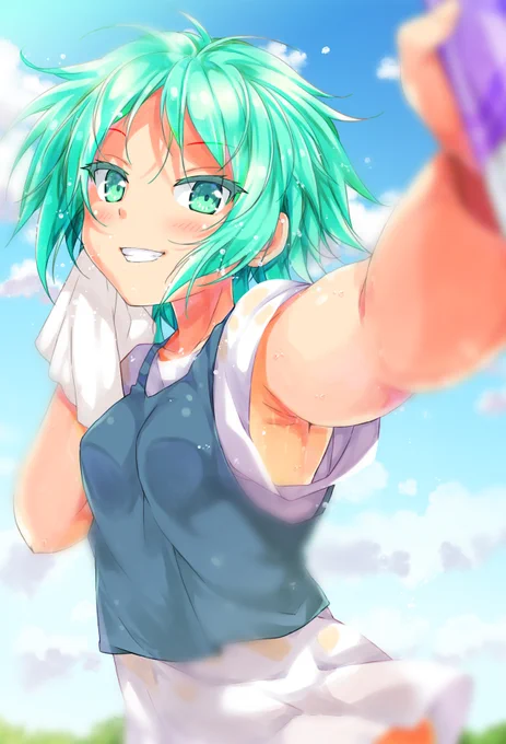 #あなたのあお色の作品を見せてくださいあお色ってあんまり使わなくて… 
