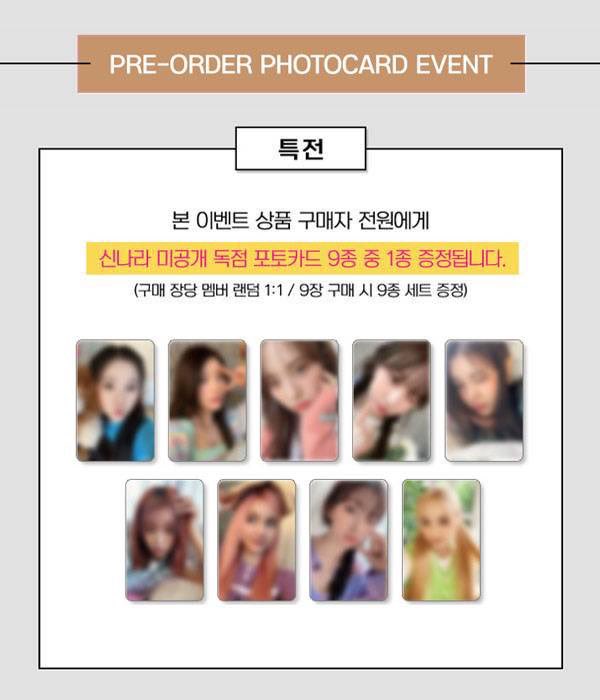 ෆ SHARING KEP1ER TROUBLE SHOOTER X SYNNARA ෆ

✨Benefit DP 50k
Youngeun Mashiro Yeseo Hikaru Yujin 65k ea
Hiyyih 70k
Dayeon 75k
Xiaoting Chaehyun 85k ea

Xiaoting Chaehyun pair sisa jika tidak fullslot

❌Packing
✅EMS TAX 
✅Semarang