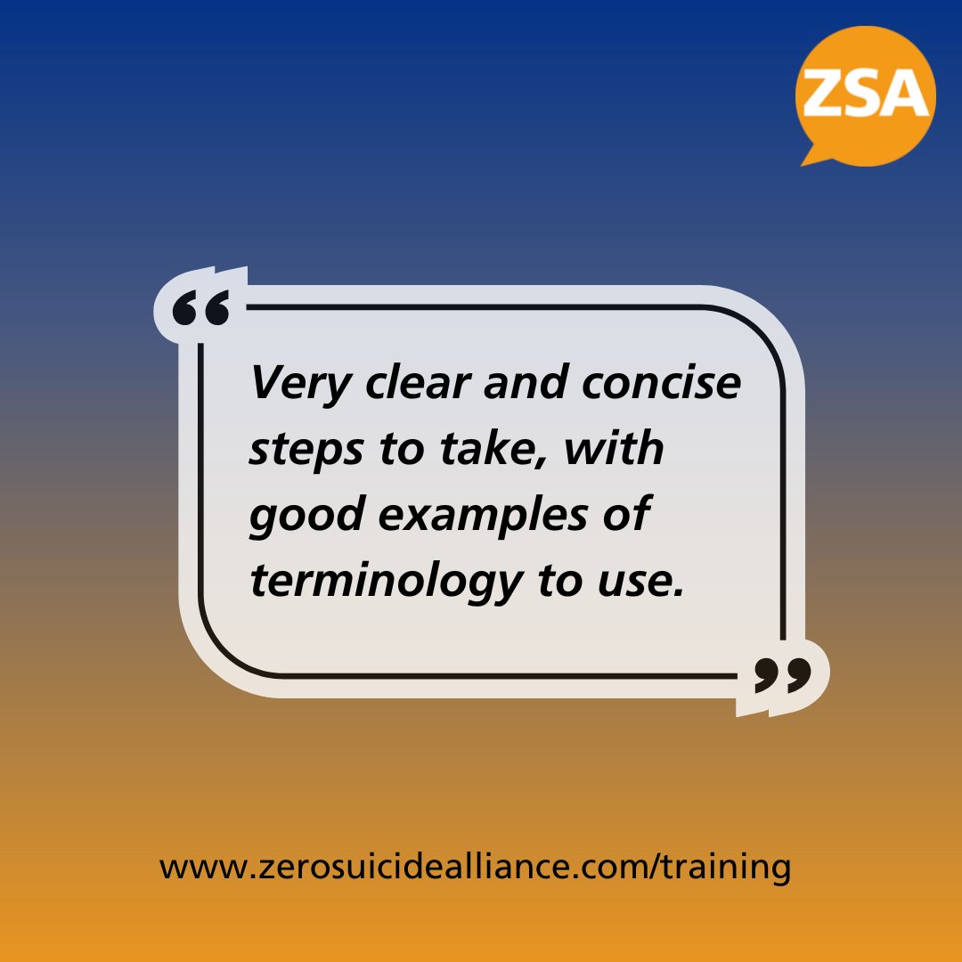 Zer0Suicide's tweet photo. #FeedbackFriday

If you want to improve (or refresh) your #SuicideAwareness this #Friday, take our free online training 👇

🔗 https://t.co/BKijvXZtBq

#SuicidePrevention #LetsTalk #MentalHealth #Training #Feedback https://t.co/ZZEdn0fsda
