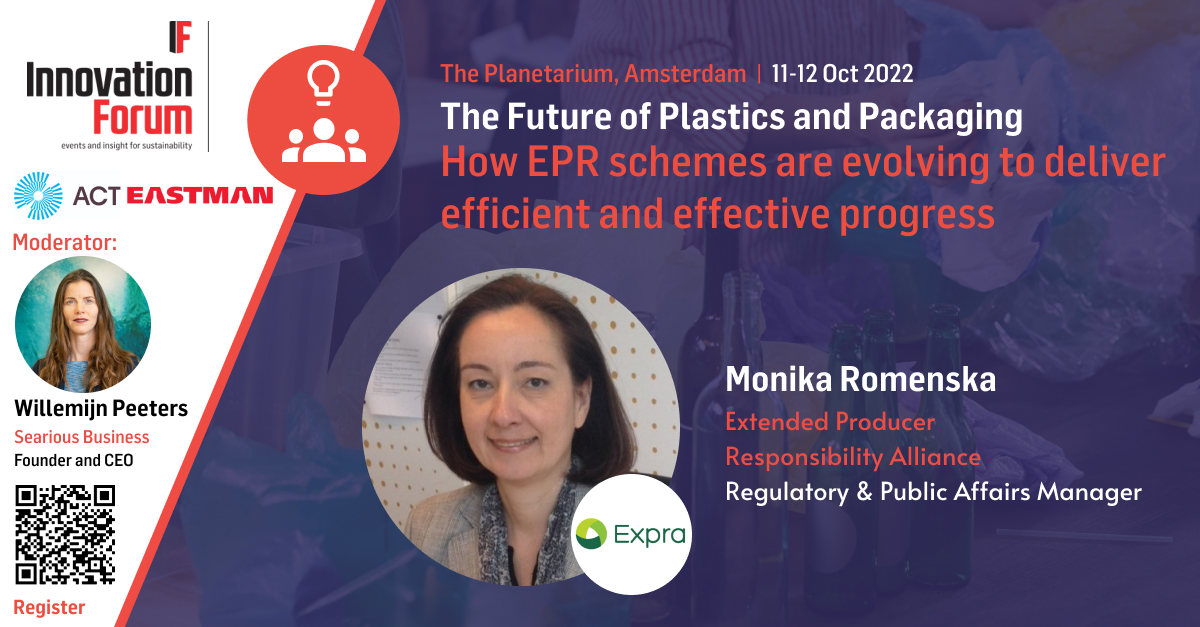 InnovaForum's tweet photo. Interested in how #EPR schemes are evolving to deliver efficient and effective progress? Join our discussion with #EXPRA at our Future of Plastics and Packaging Forum next week!
🎙️ Session moderated by @w_peeters @SeariousBiz
✅ Register today: https://t.co/xnFymSg7m5 https://t.co/GSZPcaprYv