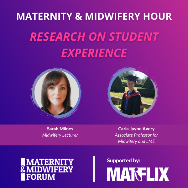 We had insightful, in-depth research presentations from @twinmummycjb and @sarahemilnes on the challenges individual midwifery students face. Listen, Watch on MATFLIX and share! matflix.co.uk/series-8-ep-4-…